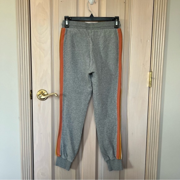 Madewell miles by Madewell Stripe-Inset Varsity Sweatpants  9910 - Picture 6 of 13